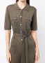 N.Peal Jumpsuit met knopen Groen - Thumbnail 5