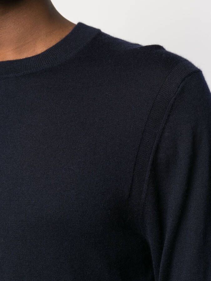 N.Peal Trui met ronde hals Blauw
