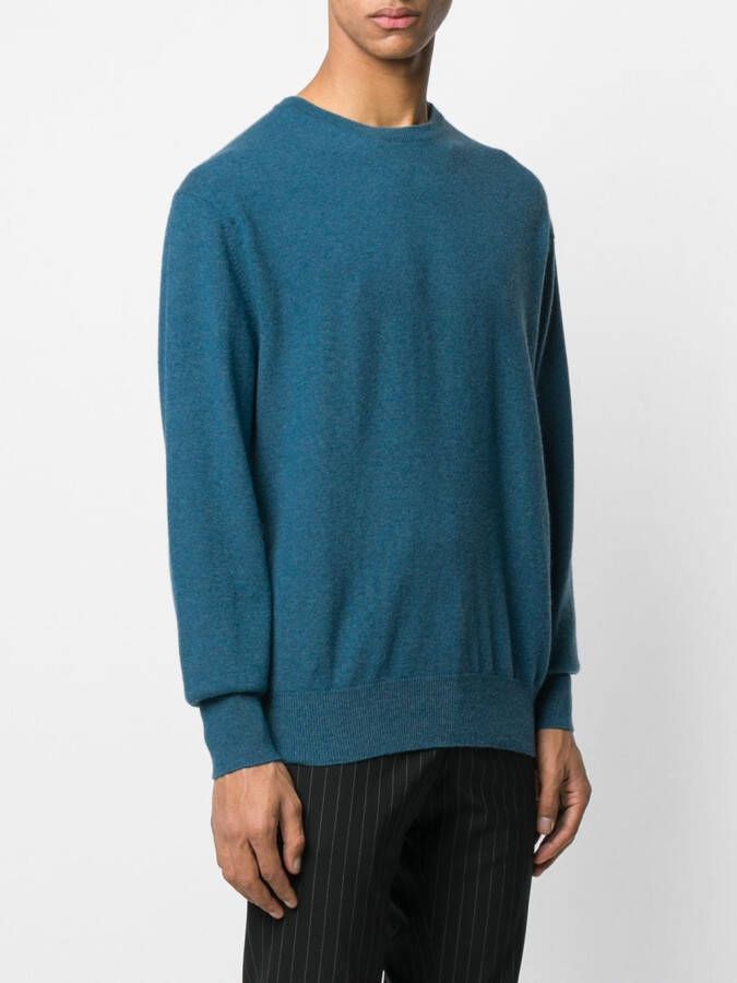 N.Peal Trui met ronde hals Blauw