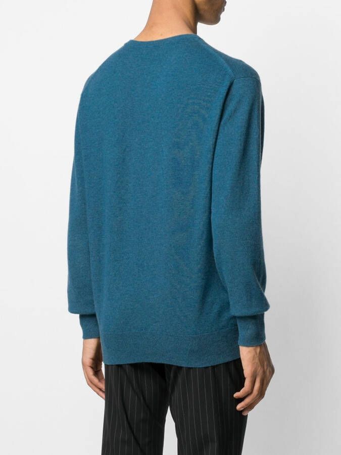 N.Peal Trui met ronde hals Blauw