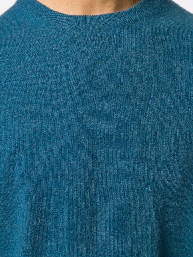 N.Peal Trui met ronde hals Blauw