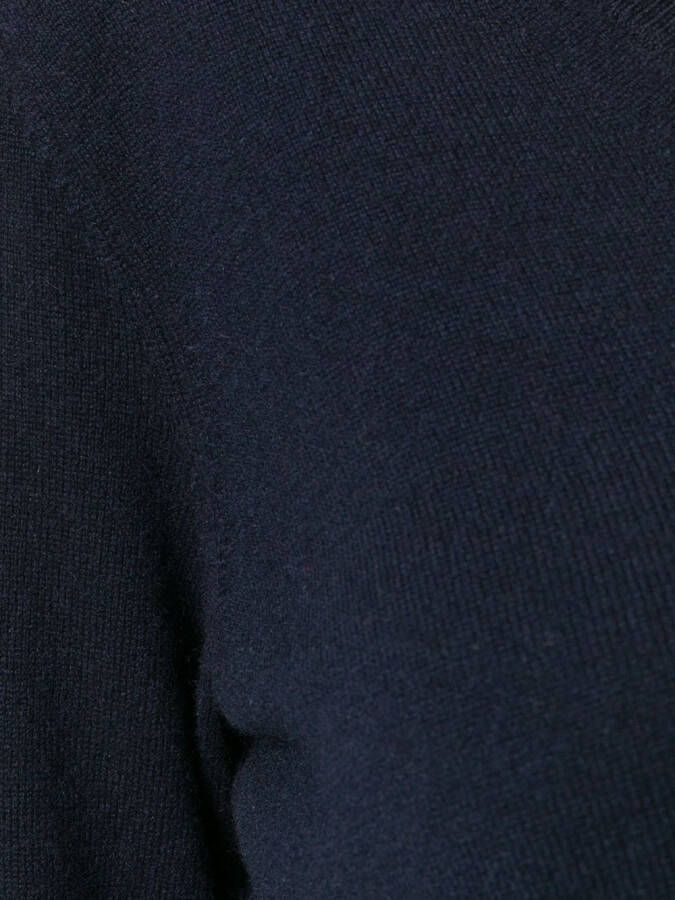 N.Peal cashmere v-neck jumper Blauw