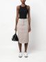 Nude High waist rok Grijs - Thumbnail 2