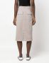 Nude High waist rok Grijs - Thumbnail 4