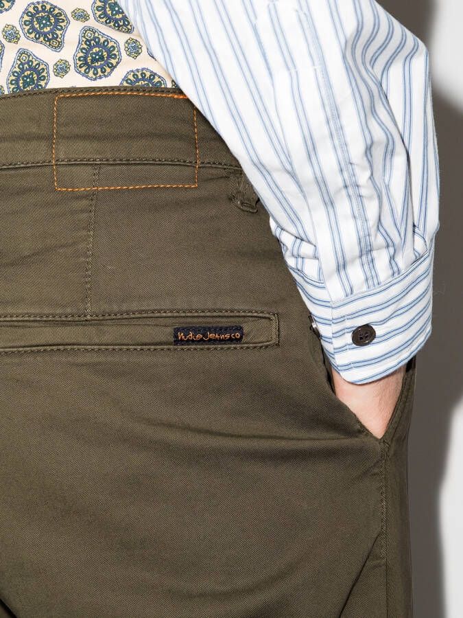 Nudie Jeans Chino Groen