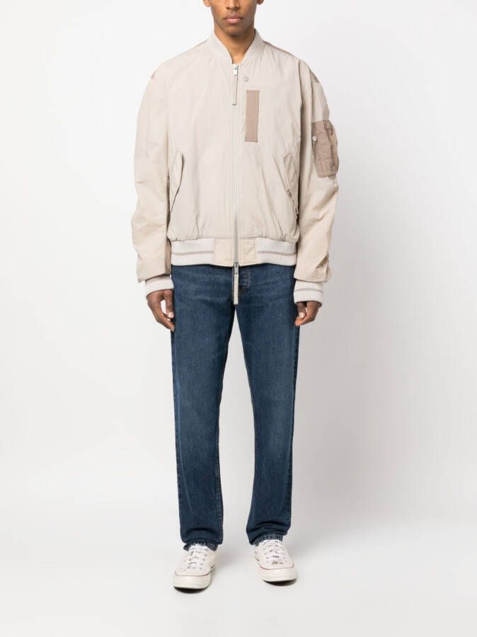 Nudie Jeans Straight jeans Blauw