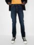 Nudie Jeans Slim-fit jeans Blauw - Thumbnail 2