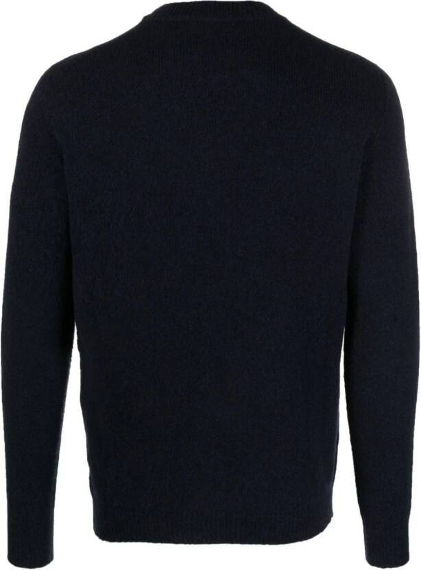 Nuur Trui met ronde hals Blauw