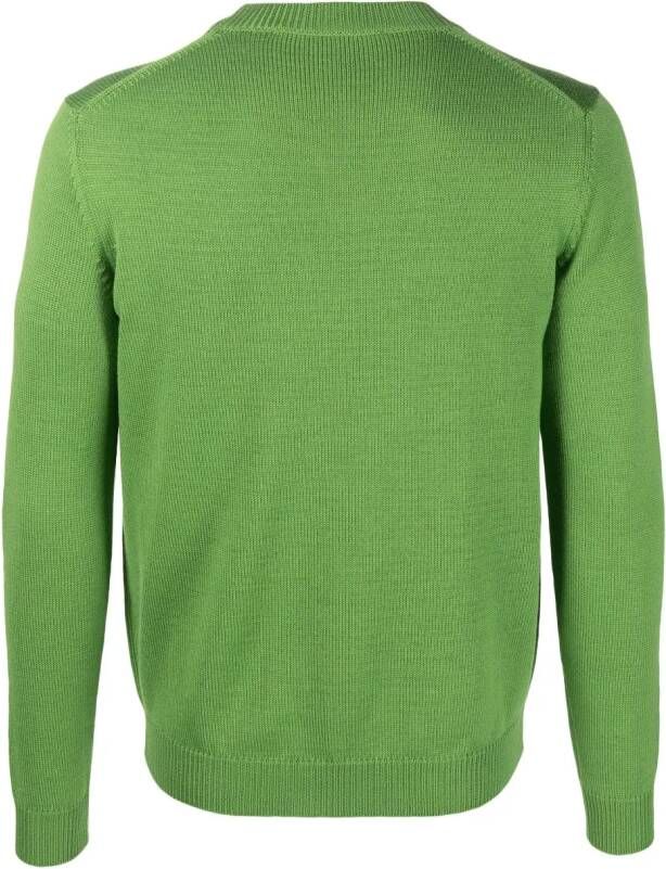 Nuur Gebreide trui Groen