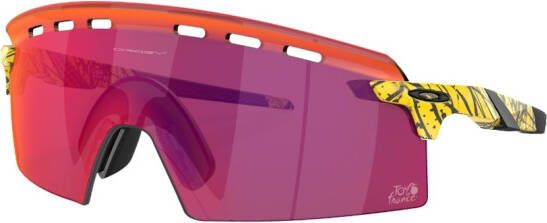 Oakley 2023 Tour De France™ Encoder Strike zonnebril met oversized montuur Geel