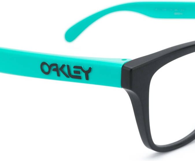 Oakley Bril met contrast Zwart