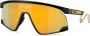 Oakley BXTR zonnebril met oversized montuur Zwart - Thumbnail 2