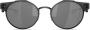 Oakley Deadbolt zonnebril met rond montuur Zwart - Thumbnail 2