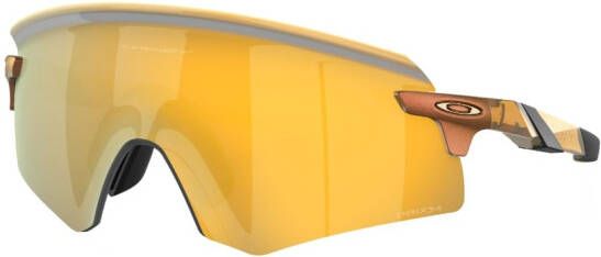 Oakley Encoder Discover zonnebril met oversized montuur Oranje