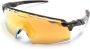 Oakley Encoder Strike zonnebril met schild montuur Zwart - Thumbnail 2