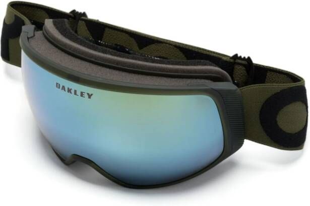 Oakley Flight Tracker skibril Groen