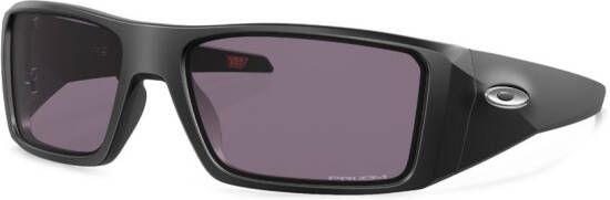 Oakley Zonnebril met vierkant montuur Zwart
