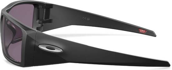 Oakley Zonnebril met vierkant montuur Zwart