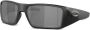 Oakley Heliostat zonnebril met vierkant montuur Zwart - Thumbnail 2