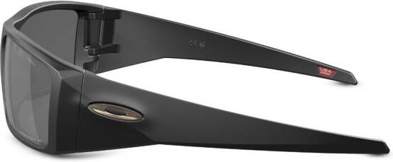 Oakley Heliostat zonnebril met vierkant montuur Zwart
