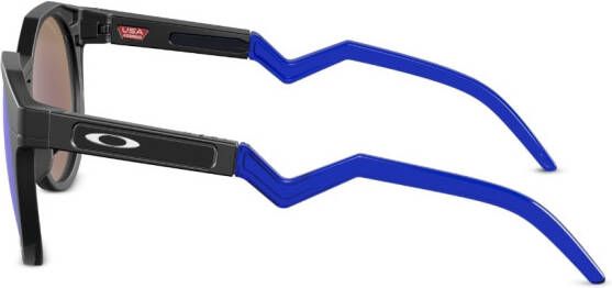 Oakley HSTN zonnebril met rond montuur Zwart
