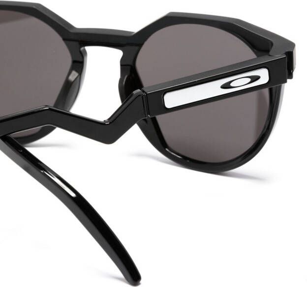 Oakley HSTN zonnebril met rond montuur Zwart