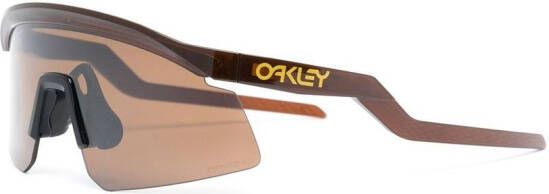 Oakley Zonnebril met gekleurde glazen Bruin