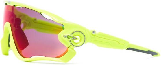 Oakley Jawbreaker Retina Burn Prizm Road zonnebril Geel