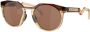 Oakley Zonnebril met rond montuur Bruin - Thumbnail 2