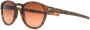 Oakley Latch zonnebril met rond montuur Bruin - Thumbnail 2