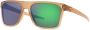 Oakley Leffingwell zonnebril met rechthoekig montuur Bruin - Thumbnail 2