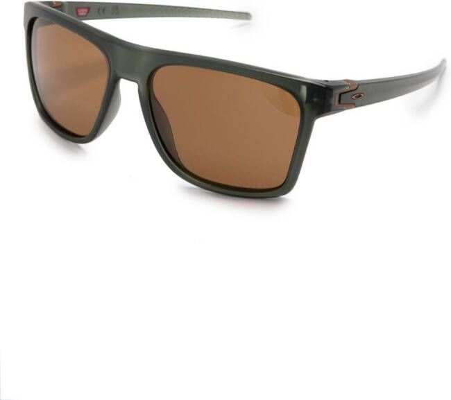 Oakley Leffingwell zonnebril met vierkant montuur Grijs