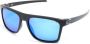 Oakley Leffingwell zonnebril met vierkant montuur Zwart - Thumbnail 2