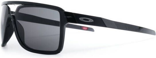 Oakley Zonnebril met logoplakkaat Zwart