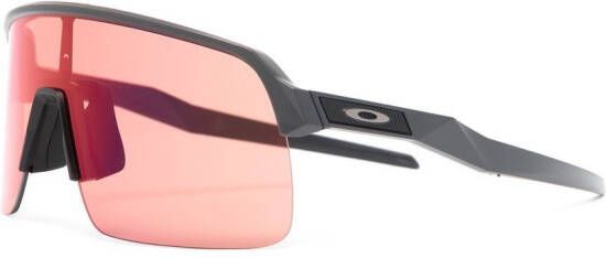 Oakley Zonnebril met logoplakkaat Zwart