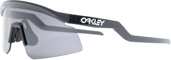 Oakley Zonnebril met logoprint Zwart