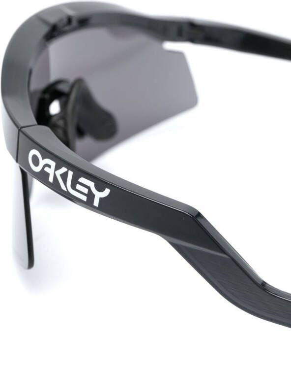 Oakley Zonnebril met logoprint Zwart
