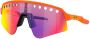 Oakley Mathieu Van Der Poel Sutro Lite zonnebril met oversized montuur Oranje - Thumbnail 2
