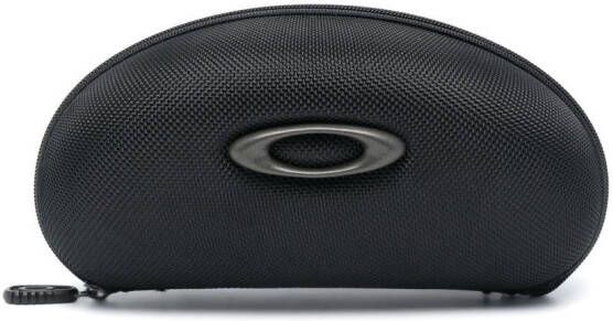 Oakley Zonnebril met vierkant montuur Zwart