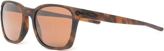 Oakley Objector zonnebril met vierkant montuur Bruin