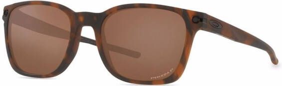Oakley Ojector zonnebril met rechthoekig montuur Bruin