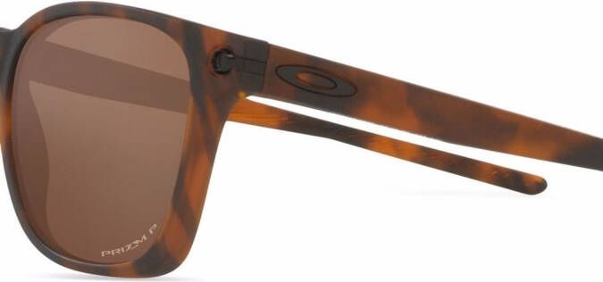 Oakley Ojector zonnebril met rechthoekig montuur Bruin