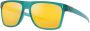 Oakley OO9100 Leffingwell zonnebril met rechthoekig montuur Blauw - Thumbnail 2