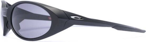 Oakley Zonnebril met ovaal montuur Zwart