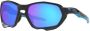 Oakley Plazma zonnebril met rond montuur Blauw - Thumbnail 2