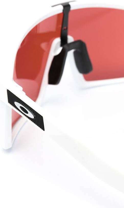 Oakley Ski zonnebril met piloten montuur Wit