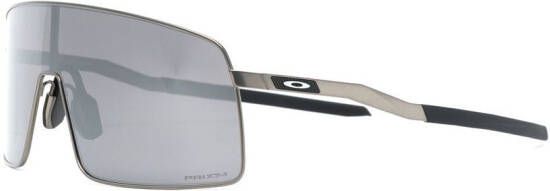 Oakley Zonnebril met vierkant montuur Zwart