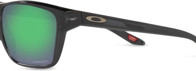 Oakley Sylas zonnebril met rechthoekig montuur Zwart