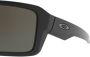 Oakley Zonnebril met dubbele neusbrug Zwart - Thumbnail 3