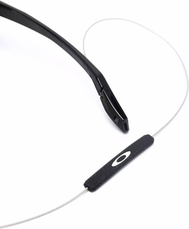 Oakley Zonnebril met getinte glazen Zwart